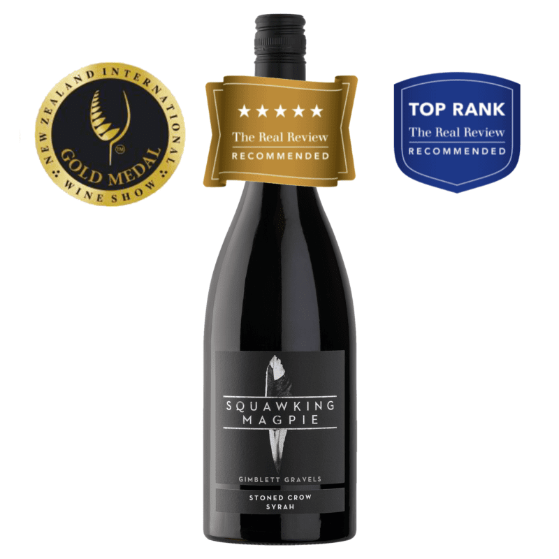 Stoned Crow Syrah Gold winner